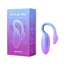 Вибратор-тренажер с ДУ Flamingo Max, синий
