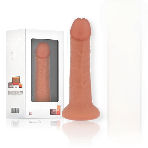 Фаллоимитатор с&nbsp;вибрацией и&nbsp;ДУ&nbsp;Oninder, 22&nbsp;см