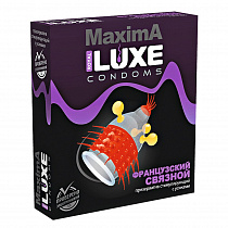 Презерватив-насадка Luxe Maxima Французский связной 1 шт