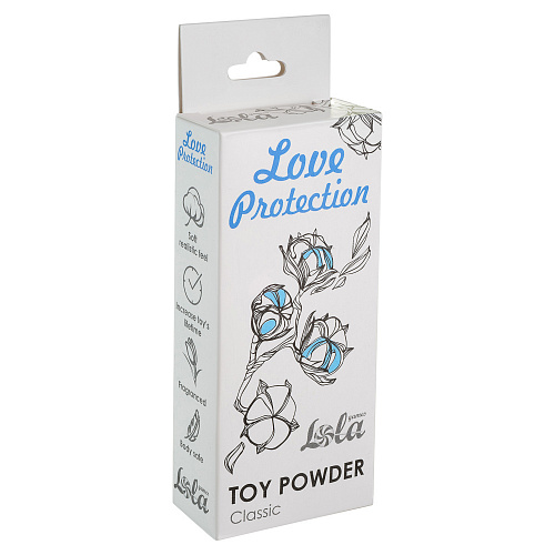 Пудра для секс-игрушек Lola Protection Без запаха, 15 г
