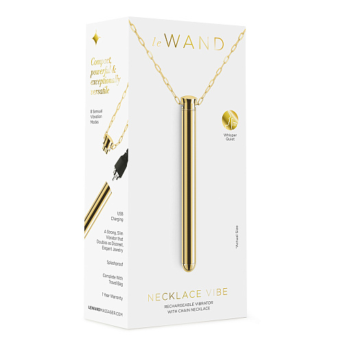 Мини-вибратор в&nbsp;виде кулона Le&nbsp;Wand Necklace Vibe
