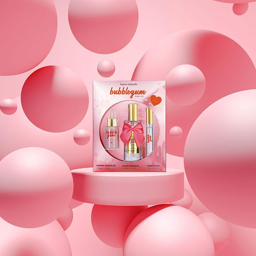 Набор эротической косметики Bijoux Indiscrets Bubble Gum Play Kit