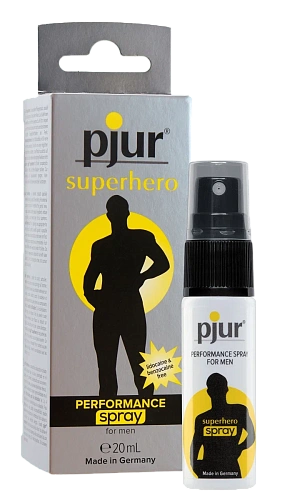 Продлевающий спрей для мужчин Pjur Superhero Perfomance Spray, 20 мл