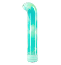 Стеклянный мини-вибратор BeYourLover Magic Cane, зеленый