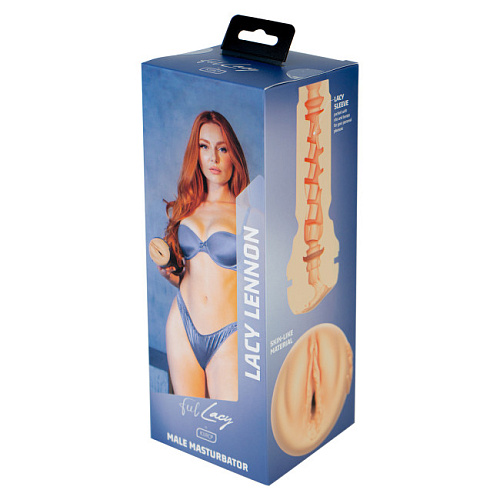 Реалистичный мастурбатор-вагина Kiiroo Feel Lacy Lennon