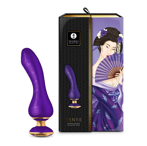 Вибростимулятор Shunga Sanya, фиолетовый