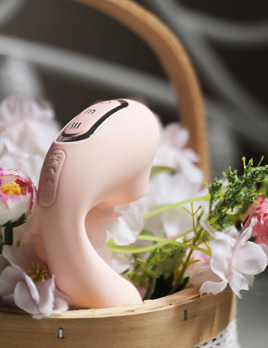 Вакуумный вибростимулятор BeYourLover Tara с&nbsp;подогревом и&nbsp;ДУ