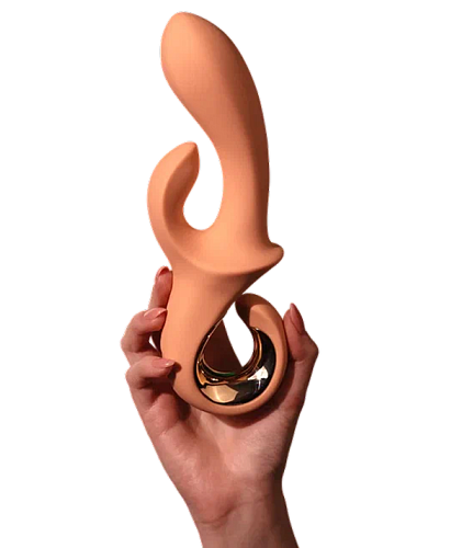 Вибратор-кролик nejno Zayka, персиковый