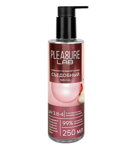 Съедобный лубрикант Pleasure Lab Бабл-гам, 250 мл