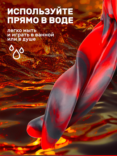 Фаллоимитатор Hell Kiss, 19 см