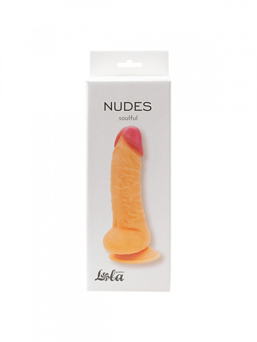 Фаллоимитатор Nudes Soulful, 19 см