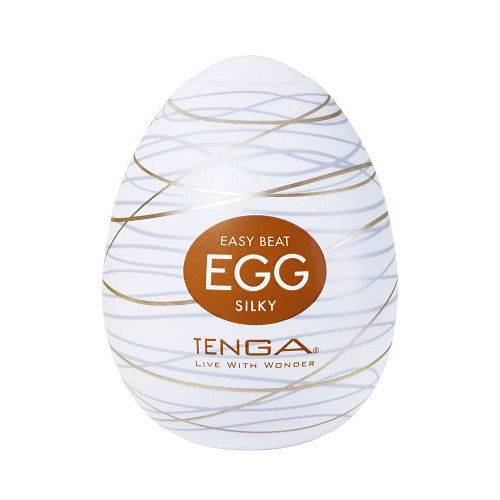 Мини-мастурбатор яйцо Tenga Egg Silky