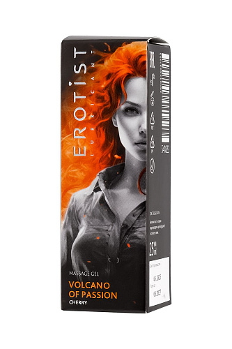 Жидкий вибратор Volcano of Passion со вкусом вишни, 25 мл