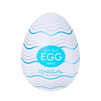 Мини-мастурбатор яйцо Tenga Egg Wavy