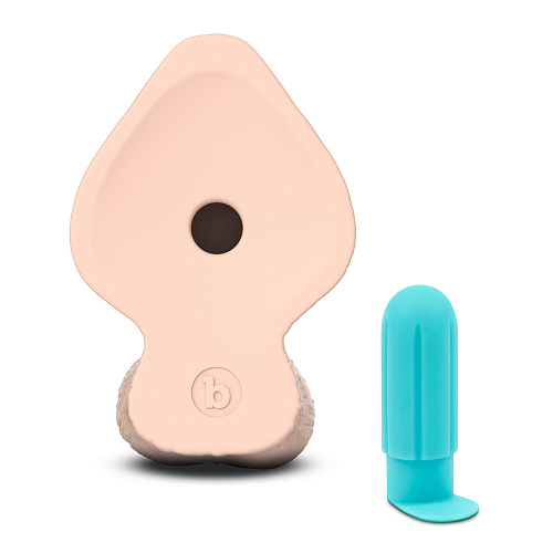 Фаллоимитатор b-Vibe Slipskin Girthy, 23 см