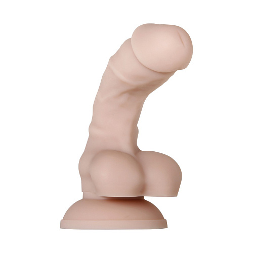 Реалистичный фаллоимитатор на присоске Evolved Real Supple Silicone Poseable, 15 см