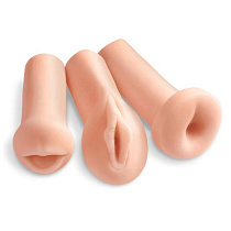 Набор мастурбаторов Pipedream Extreme Toyz All 3 Holes