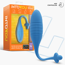Виброяйцо с поступательными движениями и ДУ IntoYou