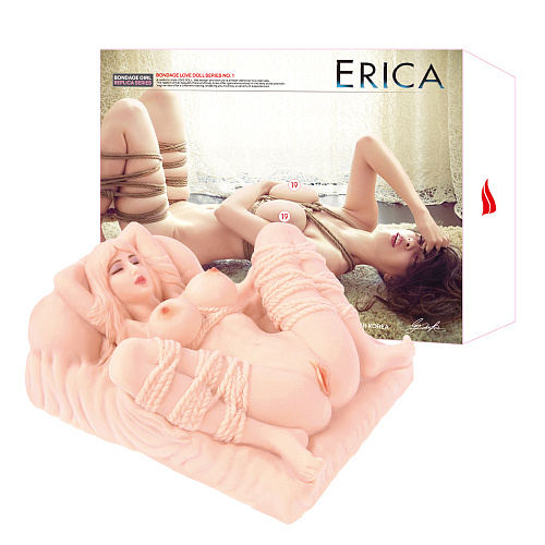 Маленькая реалистичная кукла-мастурбатор Erica Bondage Girl