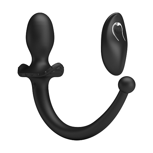 Анальная вибропробка с&nbsp;пультом Mr&nbsp;Play