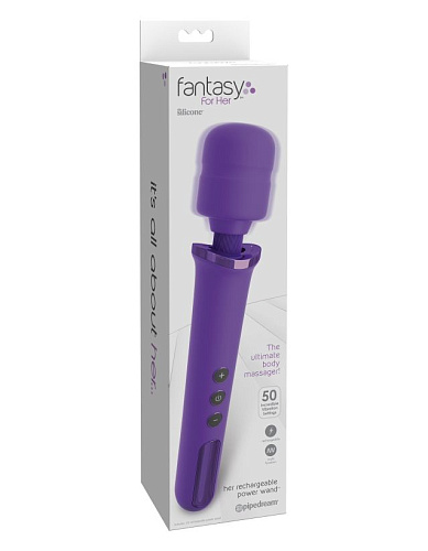 Мощный вибромассажер Her Rechargeable Power Wand