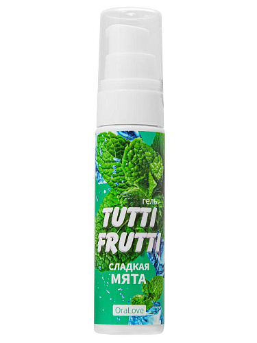 Оральный лубрикант Tutti-Frutti Сладкая мята, 30 г