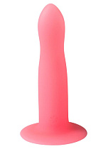 Гибкий светящийся дилдо Techno Moon Beam