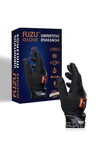 Виброперчатка для массажа Vibrating Massage Glove, правая