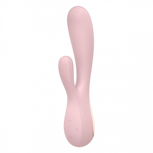 Вибратор-кролик с ДУ Satisfyer Mono Flex, розовый