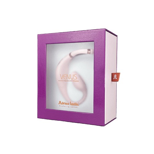 Носимый двойной вибростимулятор Adrien Lastic Venus