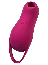 Вакуумный вибростимулятор Satisfyer Pocket Pro 1, бордовый