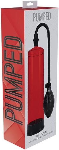 Вакуумная помпа Basic Pump 1, красная
