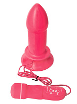 Анальная вибровтулка на пульте POPO Pleasure, диам. 3 см