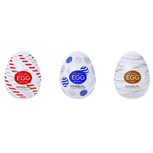 Набор мини-мастурбаторов яиц Tenga Egg Standard Set&nbsp;2