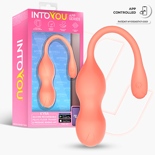 Интерактивные вагинальные виброшарики IntoYou Kyra