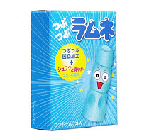 Рельефные ароматизированные презервативы Sagami Studded Lemonade 5 шт