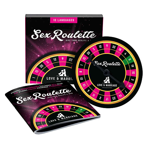 Настольная игра для двоих Sex Roulette Love & Marriage