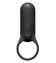 Эрекционное кольцо Tenga SVR+ Black с вибрацией
