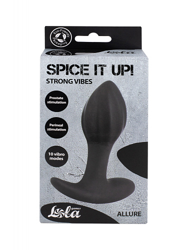 Перезаряжаемая вибропробка Spice It Up! Allure, диам. 3.3 см