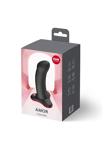 Мини-дилдо Fun Factory Amor, 14.6&nbsp;см, черный