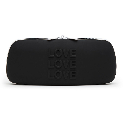 Силиконовый чехол Happy Rabbit LOVE Medium, черный