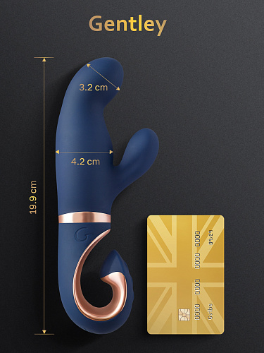 Кролик Gvibe Gentley, синий