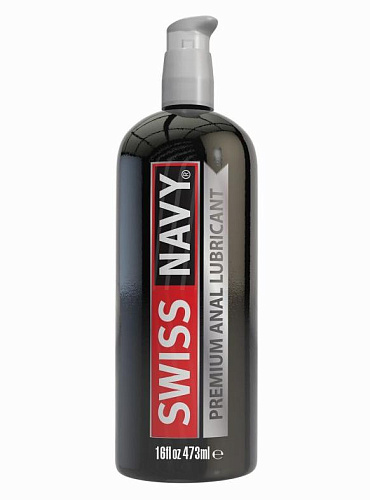 Силиконовый анальный лубрикант Swiss Navy Premium Anal Lubricant, 474 мл