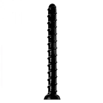 Огромный дилдо-змея Hosed Ribbed Dildo