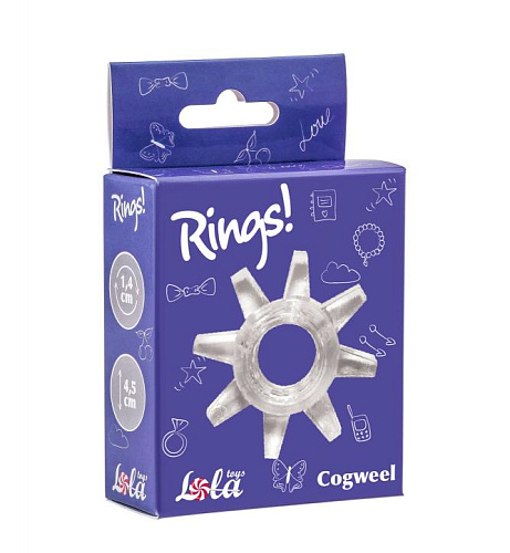 Эрекционное кольцо с шипами Rings! Cogweel