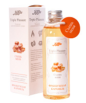 Разогревающее масло для орального секса JuLeJu Triple Pleasure Французская карамель, 130 г