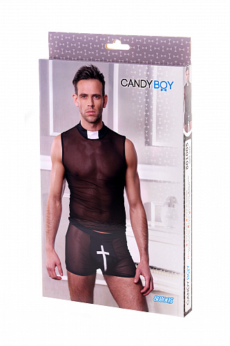 Костюм для ролевых игр Candy Boy Священник Giovanni, One Size