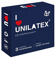 Презервативы повышенной прочности Unilatex Strong 3 шт