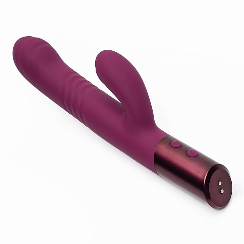 Вибратор-кролик с&nbsp;движением Selove Thrusty, фиолетовый