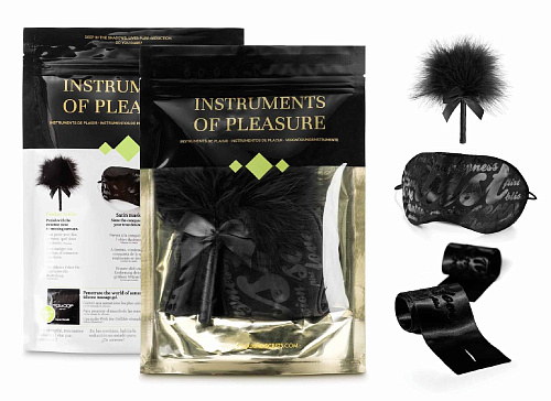 БДСМ-набор Bijoux Indiscrets Instruments of Pleasure, зеленый